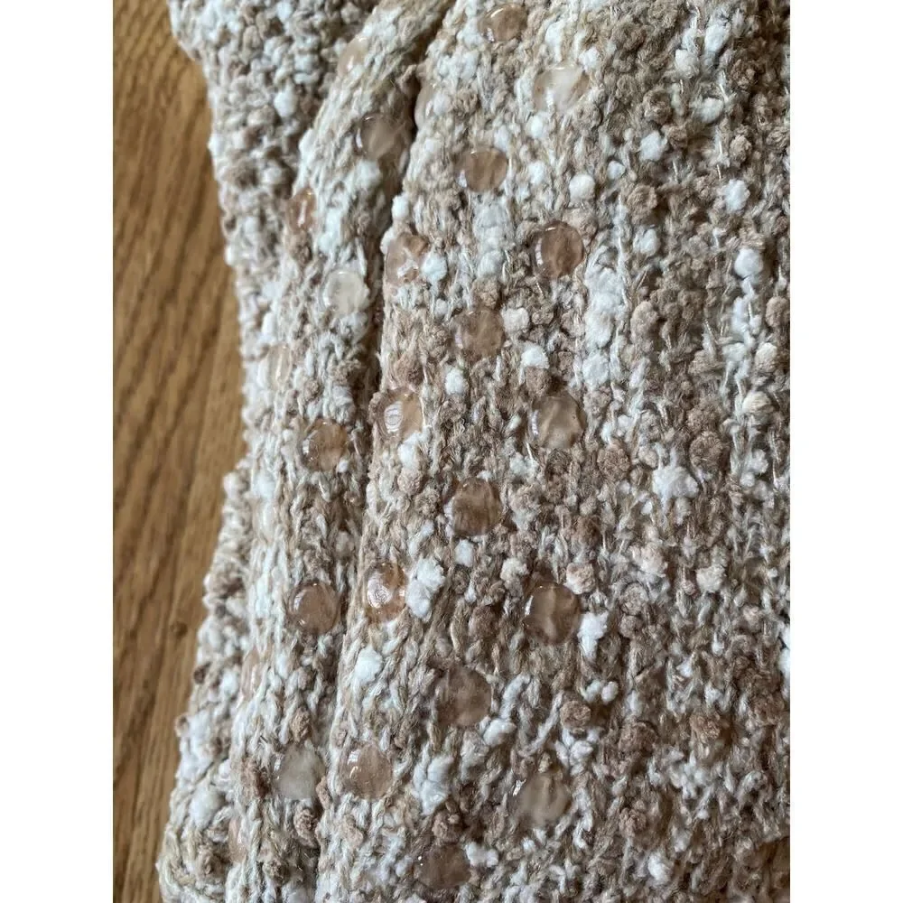 Shiraleah Grace Slipper Socks Baby it's Cold Outside Oatmeal